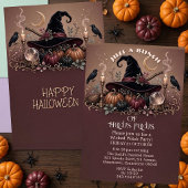 Invitation Chapeau Fantaisiste Hocus Pocus Sortilège de la So