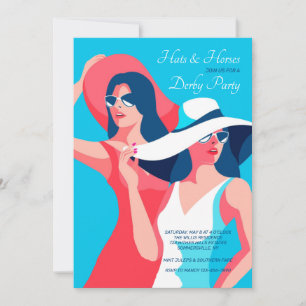 Invitation Chapeaux et chevaux de Derby