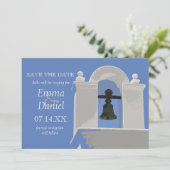 Invitation Chapel Bells Enregistrer la date de l'annonce (Debout devant)