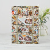 Invitation Chapelle Sixtine Michel-Ange - Vatican, Rome, Ital (Debout devant)