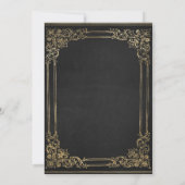 Invitation Chapitre 100 | Thème du livre 100e anniversaire In (Dos)