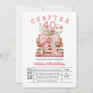 Invitation Chapitre 40 Anniversaire