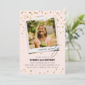 Invitation Chapitre 90 Amusement moderne Photo 90e anniversai (Debout devant)