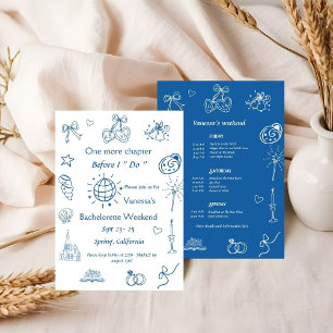 Invitation Chapitre final avant la chapelle Livre Bachelorett