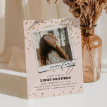 Invitation Chapitre Quarante Amusement Photo moderne 40e anni<br><div class="desc">Chapitre 40 ! Invitations amis et famille pour célébrer un 40e anniversaire avec ces invitations amusantes d'anniversaire adulte moderne. Design dispose d'un snap photo, le texte 'Chapitre Quartier en serif et police calligraphie, faux parties scintillant d'or confetti et un modèle d'anniversaire modifiable qui est facile à customiser avec vos propres...</div>