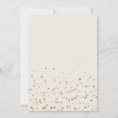 Invitation Chapitre Soixante-dix Fun Photo moderne 70e annive (Dos)