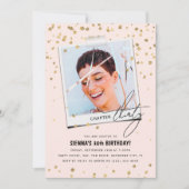 Invitation Chapitre Trente Amusement Photo moderne 30e annive (Devant)