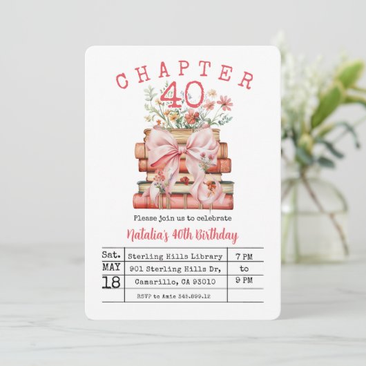 Invitation Chapter 40 Birthday (Debout devant)