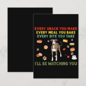 Invitation Chaque collation que vous faites chaque repas que  (Devant / Derrière)