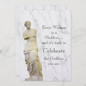 Invitation Chaque femme (Devant / Derrière)