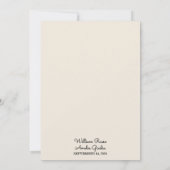 Invitation Chaque Rustic Fiesta Floral Rose espagnol Mariage (Dos)