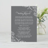 Charbon Flourish Répétition de Mariage