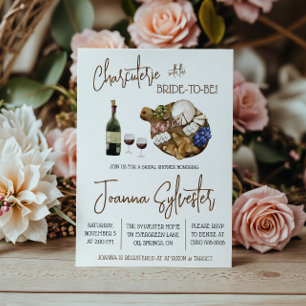 Invitation Charcuterie avec la future mariée ! Enterrement de