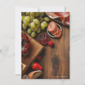 Invitation Charcuterie avec la mariée pour être Fête des mari (Dos)