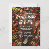 Invitation Charcuterie avec la mariée pour être Fête des mari (Devant)