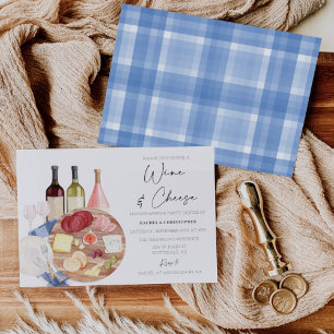 Invitation Charcuterie Board Wine & Cheese Housewarming Party