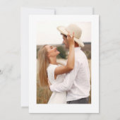 Invitation Charcuterie Bureau Photo Engagement Party (Dos)