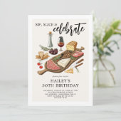 Invitation Charcuterie Commission Adulte Anniversaire (Debout devant)