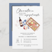 Invitation Charcuterie Commission Vin et Fromage (Devant / Derrière)