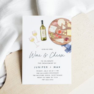 Invitation Charcuterie Commission Vin et Fromage