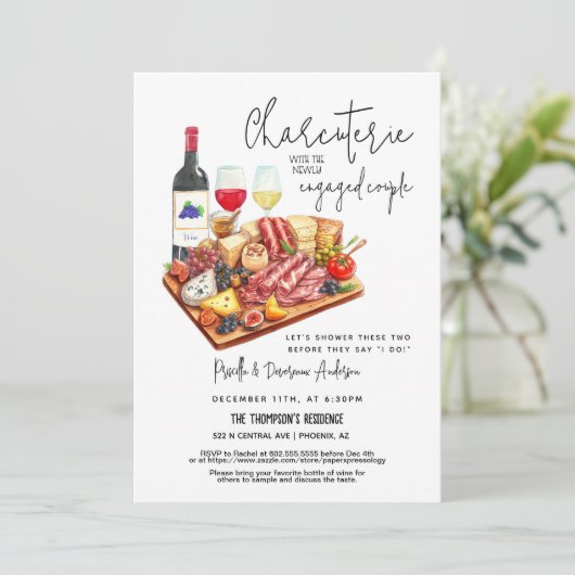 Invitation Charcuterie Commission Vin et Fromage (Debout devant)