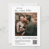 Invitation Charcuterie Commission Vin et Fromage (Dos)