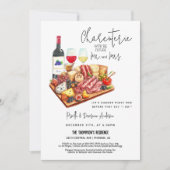 Invitation Charcuterie Commission Vin Fromage Couples Douche (Devant)