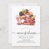 Invitation Charcuterie Commission Vin & Fromage Fête du Ménag (Devant)