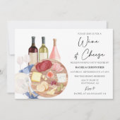 Invitation Charcuterie Commission Vin & Fromage Fête du Ménag (Devant)