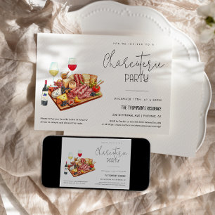 Invitation Charcuterie Commission Vin Fromage Toute Fête