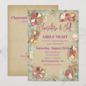 Invitation Charcuterie & Soirée Filles (Devant / Derrière)