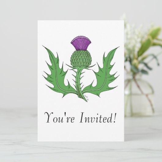 Invitation Chardon (Debout devant)