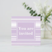Invitation chardon violet (Debout devant)