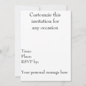 Invitation Chardonneret d'Américain d'Audubon (Dos)