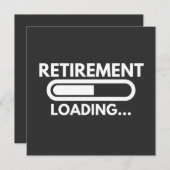 INVITATION CHARGEMENT DE LA RETRAITE (Devant / Derrière)