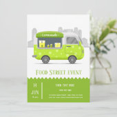 Invitation Chariot de rue lemonade (Debout devant)