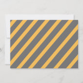 Invitation Chariots de construction Thème Anniversaire de la  (Dos)