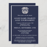 Charity Golf Tournoi Logo QR Code