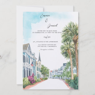 Invitation charleston caroline du sud