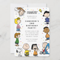 Charlie Brown et Gang Confetti