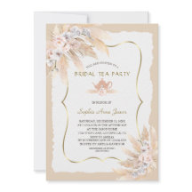 Charm Pampas Orchid Grass Rose Bridal Tea Party