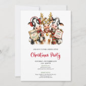 Invitation charmante et originale pour une fête de (Devant)