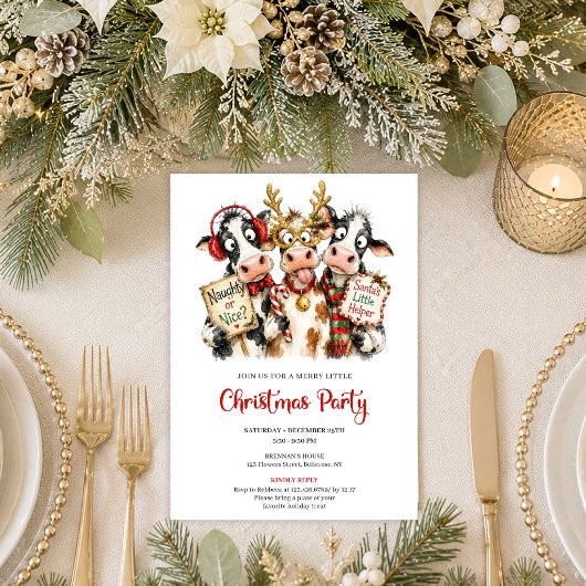 Invitation charmante et originale pour une fête de