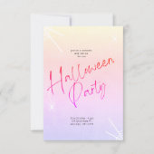 Invitation Charmante Halloween (Devant)