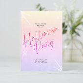 Invitation Charmante Halloween (Debout devant)