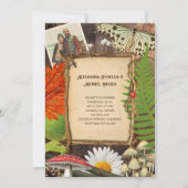 Invitation Charmante nature rustique boisée inspirée (Devant)