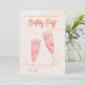 Invitation charmante pour une fête d'anniversaire (Debout devant)