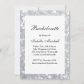 Invitation Charme Bachelorette de Hollywood (Dos)