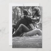 Invitation Charme de jardin urbain - Kraft typographique de t (Dos)