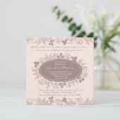 Invitation Charme Floral (Debout devant)